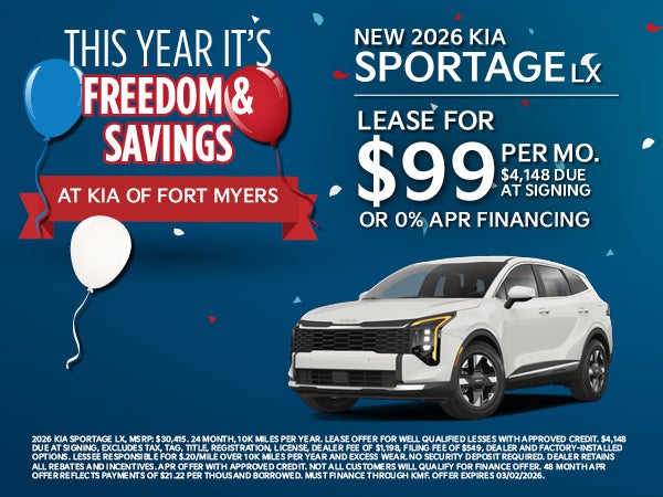 New 2026 Kia Sportage LX